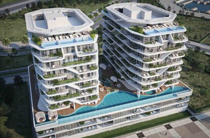 Furnished flats on an island in Dubai